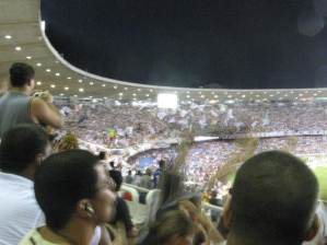 Vasco da Gama fans erupting